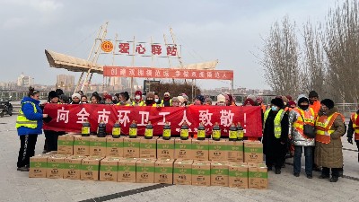 喀什玉龍環保：“迎新春、送溫暖”活動2