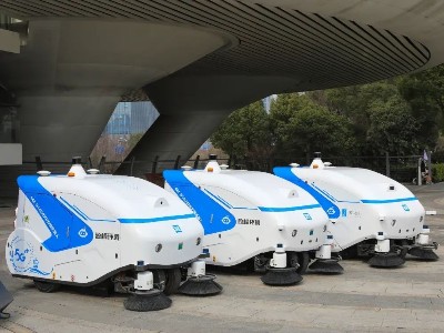 近日，多地環衛作業啟動“AI+無人駕駛環衛”試點運營
