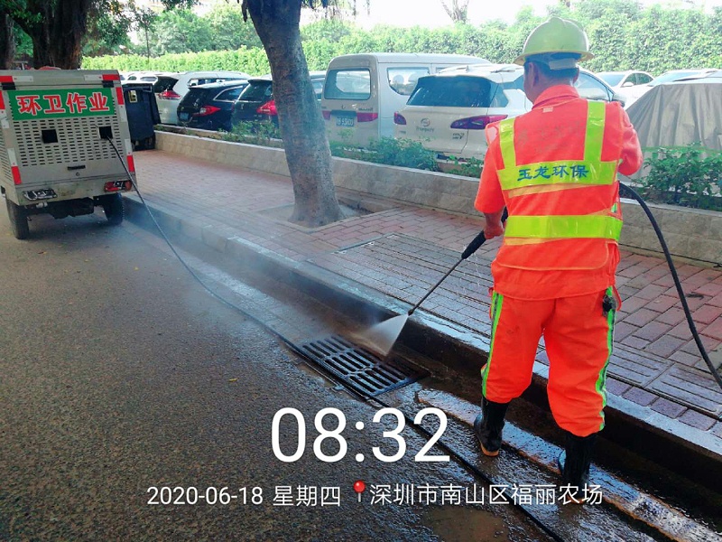 高壓清洗-玉龍環保