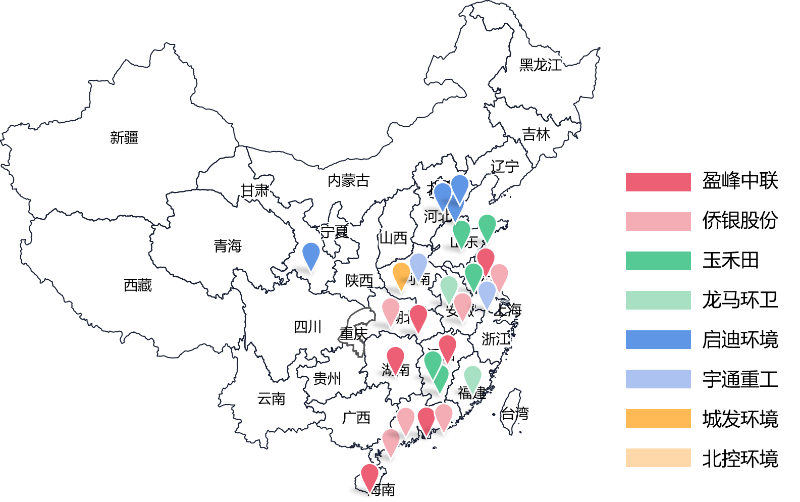2021年01月環衛項目分布圖
