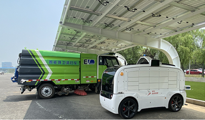 智能環衛清掃車-玉龍環保