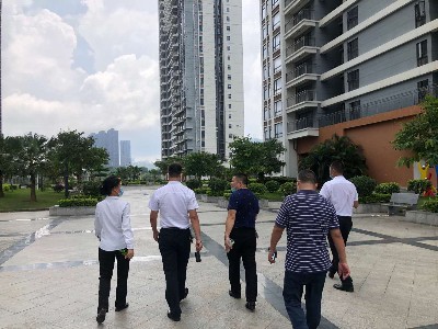 融合 責任 提升，綜合物業(yè)事業(yè)部高管深入基層，巡視檢查