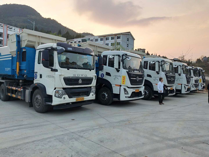 轉運車(chē)輛已到位