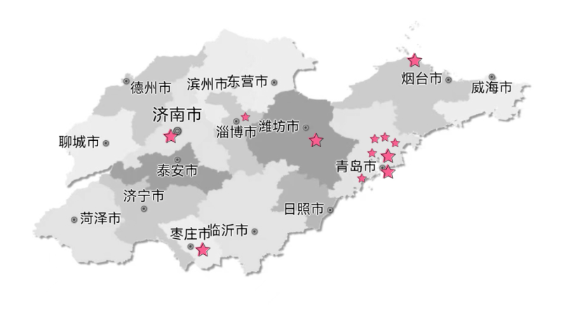 山東省城市大管家先行先試重點區域