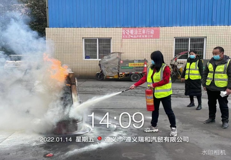 玉龍環保：消防演習