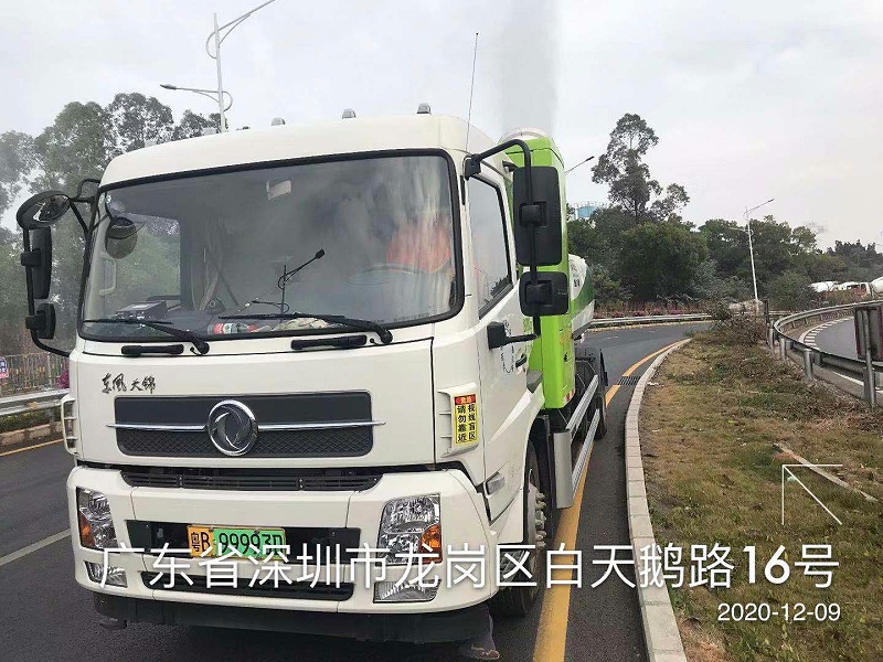 玉龍環保平湖項目現場作業