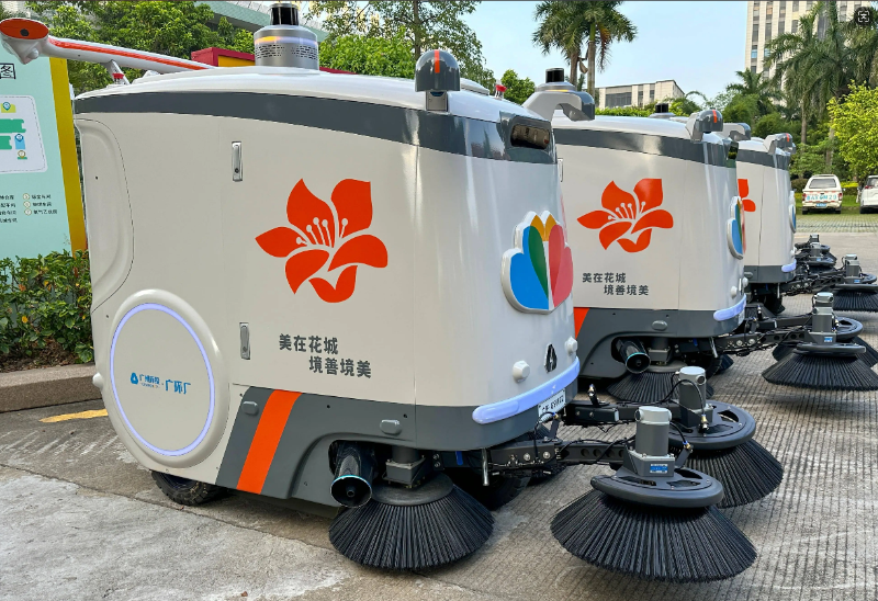 玉龍環保：廣州無人駕駛清掃設備